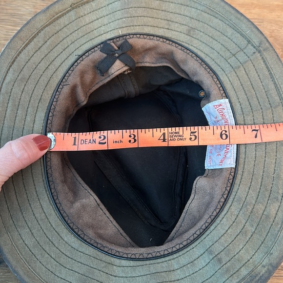 Vintage Filson waxed tin cloth Hat - Picture 5 of 8